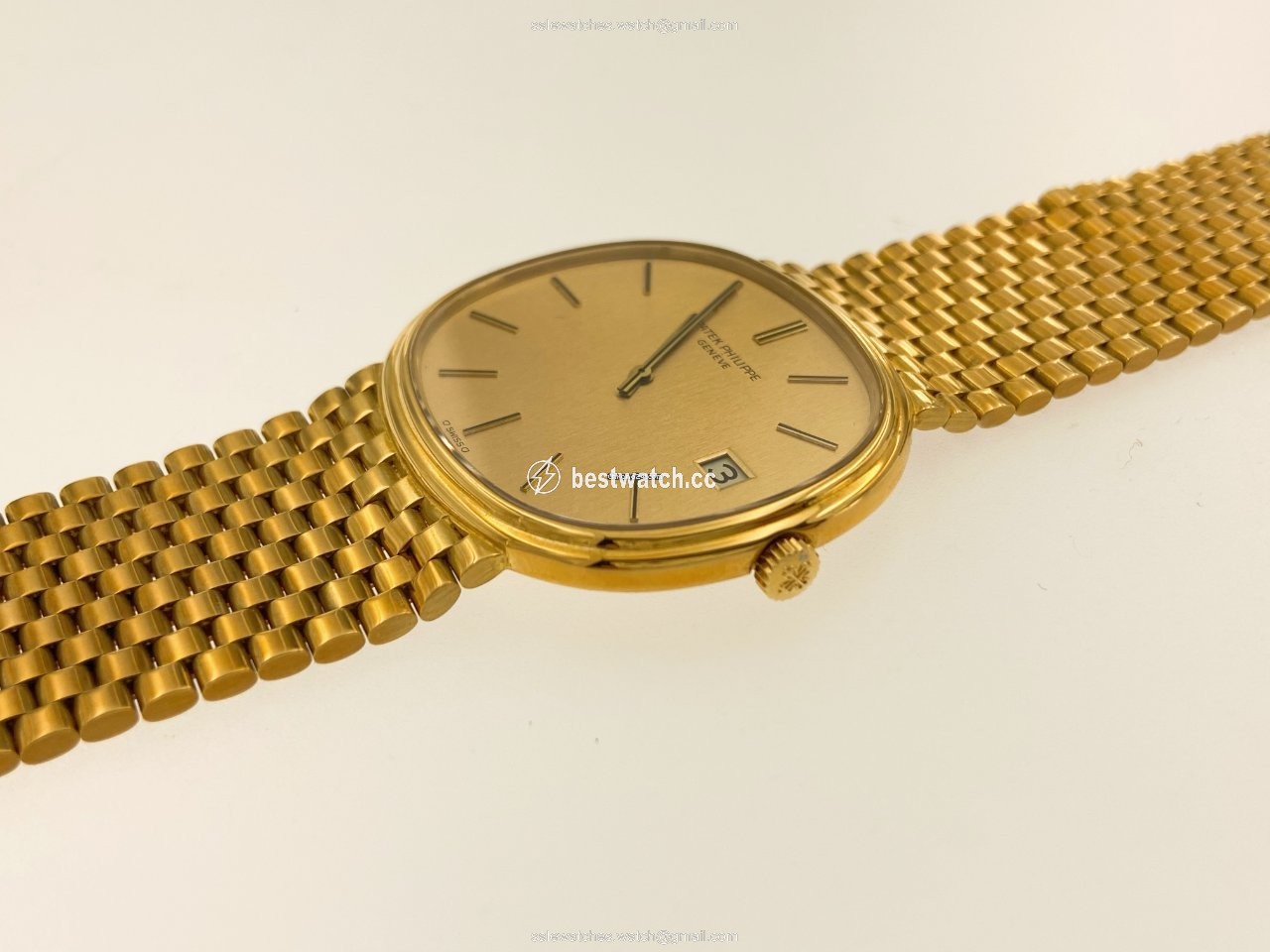 IMG_9086 Patek Philippe Golden Ellipse Mens watch Unisex Automatic Yellow gold 3839 3