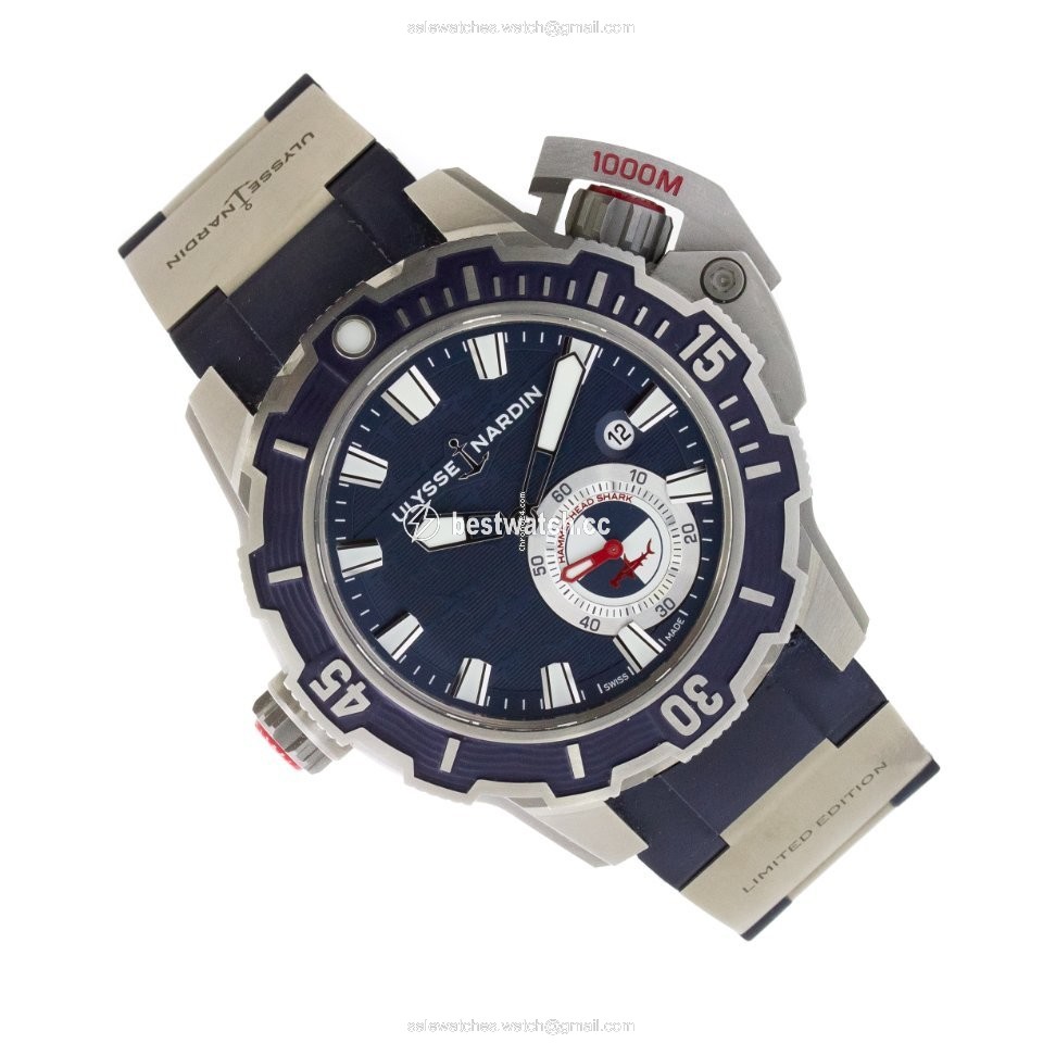 Ulysse Nardin Hammerhead Shark Mens watch Unisex Automatic Titanium 3203-500LE-3 93-HAMMER 3
