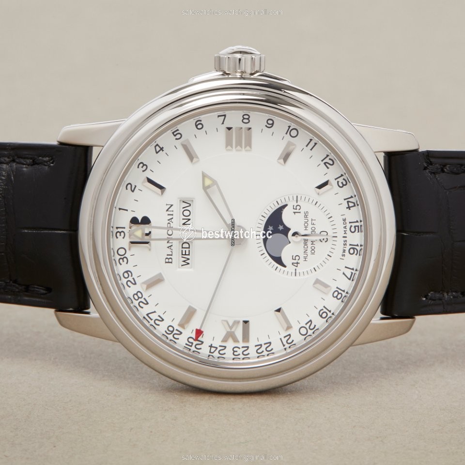 IMG_9086 Blancpain Leman Moonphase Mens watch Unisex Automatic Steel 2763.1127A.11 3