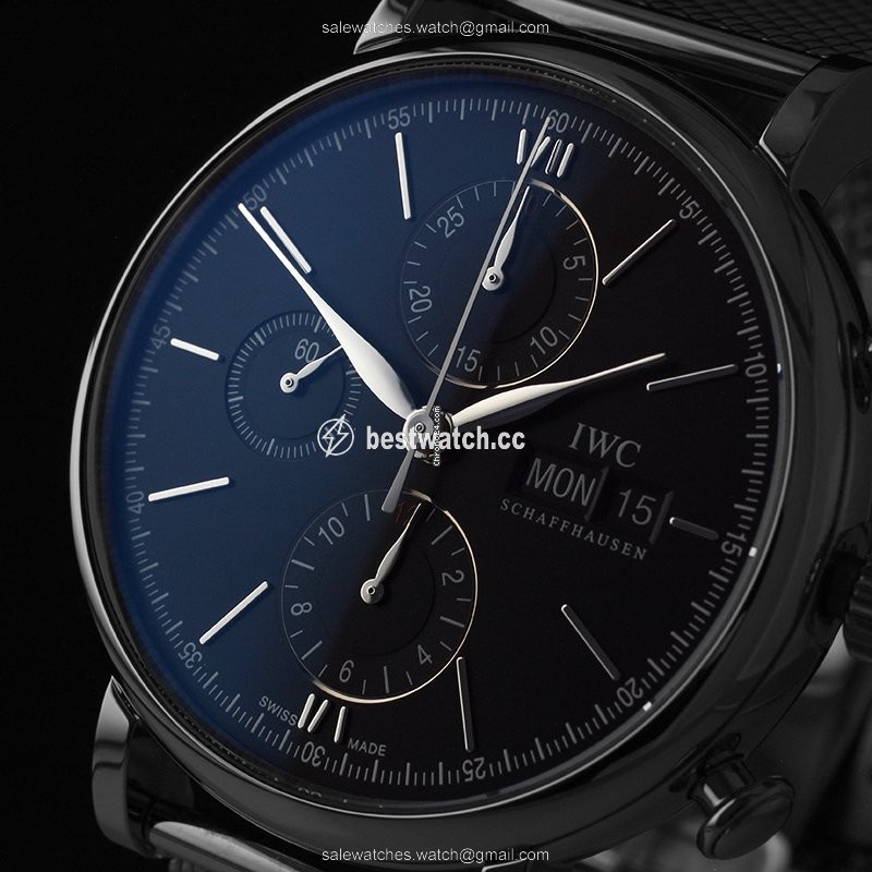 IWC Portofino Chronograph Mens watch Unisex Steel IW391010 3