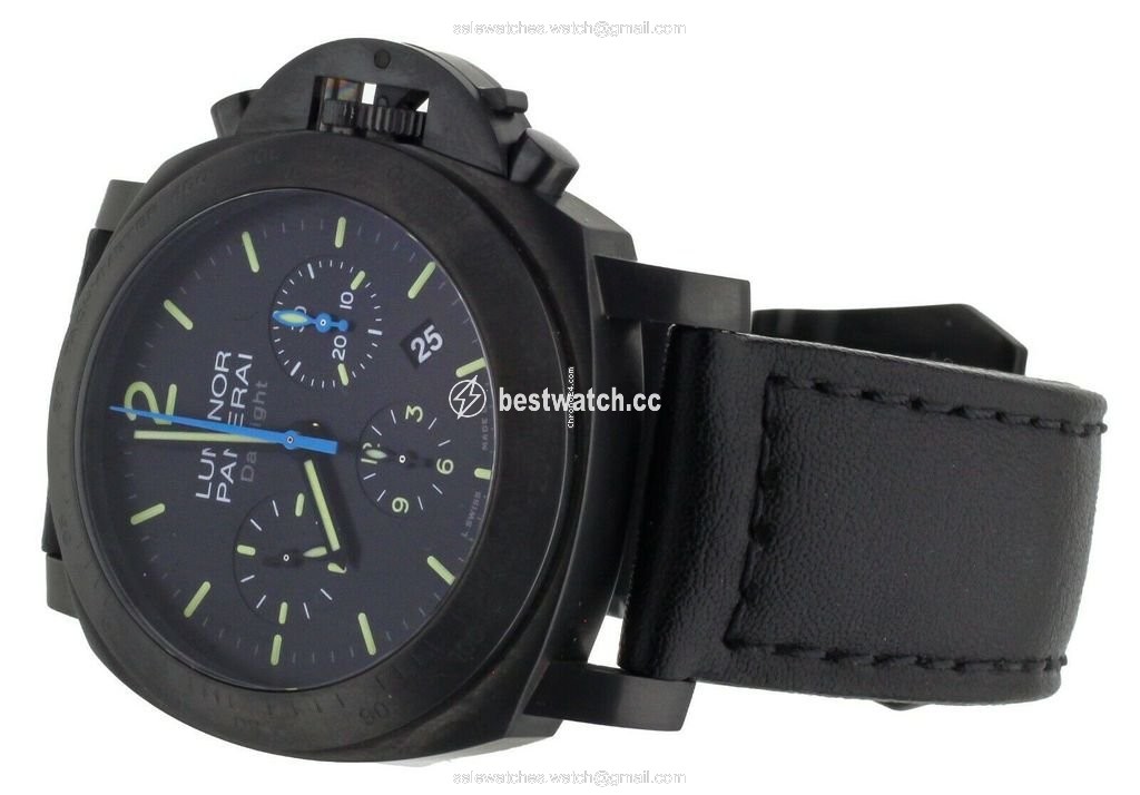 IMG_9086 Panerai Luminor Chrono Mens watch Unisex Automatic Steel PAM363 3