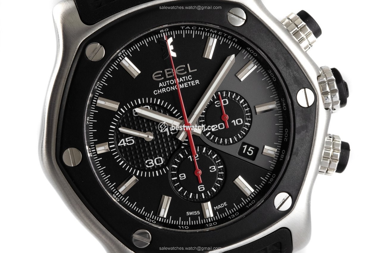IMG_9086 Ebel 1911 Tekton Mens watch Unisex Automatic Steel E9137L83 3