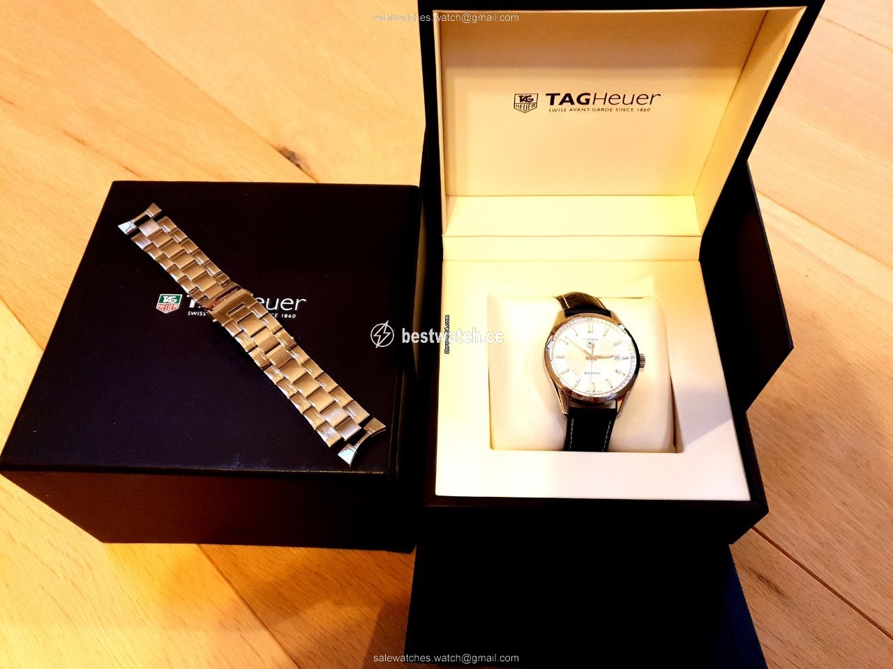TAG Heuer Carrera Calibre 5 Mens watch Unisex Automatic Steel WV211A-2 3