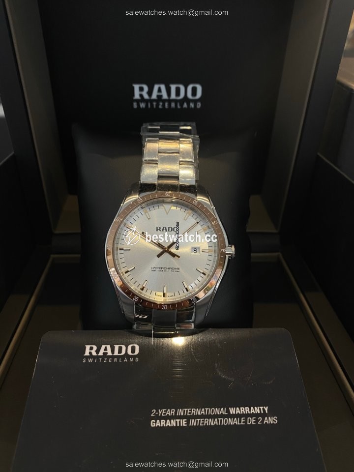 IMG_9086 Rado HyperChrome Mens watch Unisex Quartz Steel R32502103 3