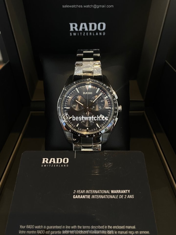 IMG_9086 Rado HyperChrome Chronograph Mens watch Unisex Quartz Steel R32259153 3
