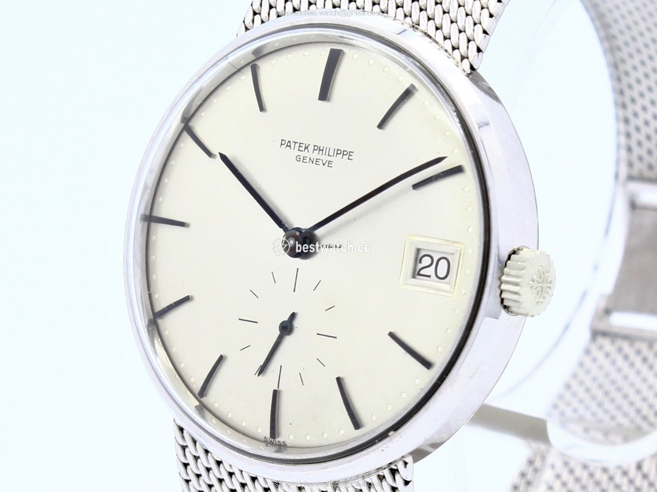 IMG_9086 Patek Philippe Calatrava Mens watch Unisex Automatic White gold 27-460M 3