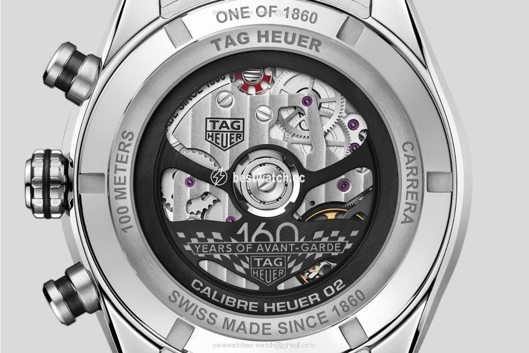 TAG Heuer Carrera Heuer-02T Mens watch Unisex Automatic Ceramic CBN2A1D.BA0643 3