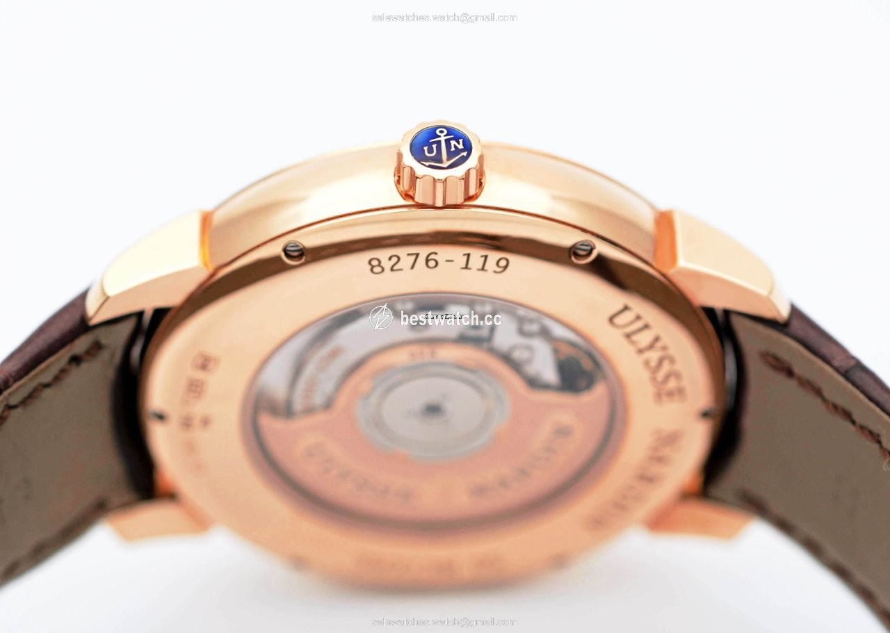 IMG_9086 Ulysse Nardin Classic Mens watch Unisex Automatic Rose gold 8276-119-2 31 3