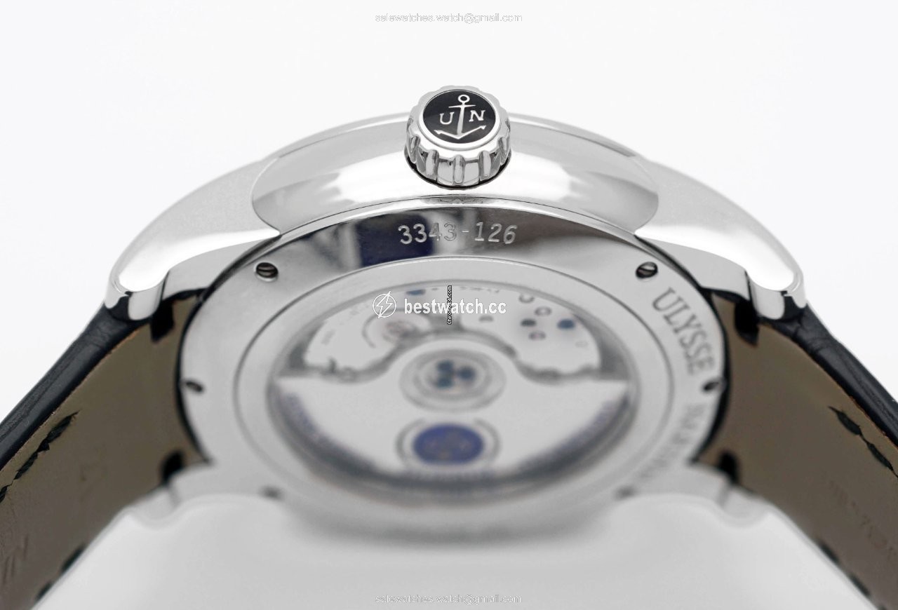 IMG_9086 Ulysse Nardin Dual Time Mens watch Unisex Automatic Steel U3343-126 91 3