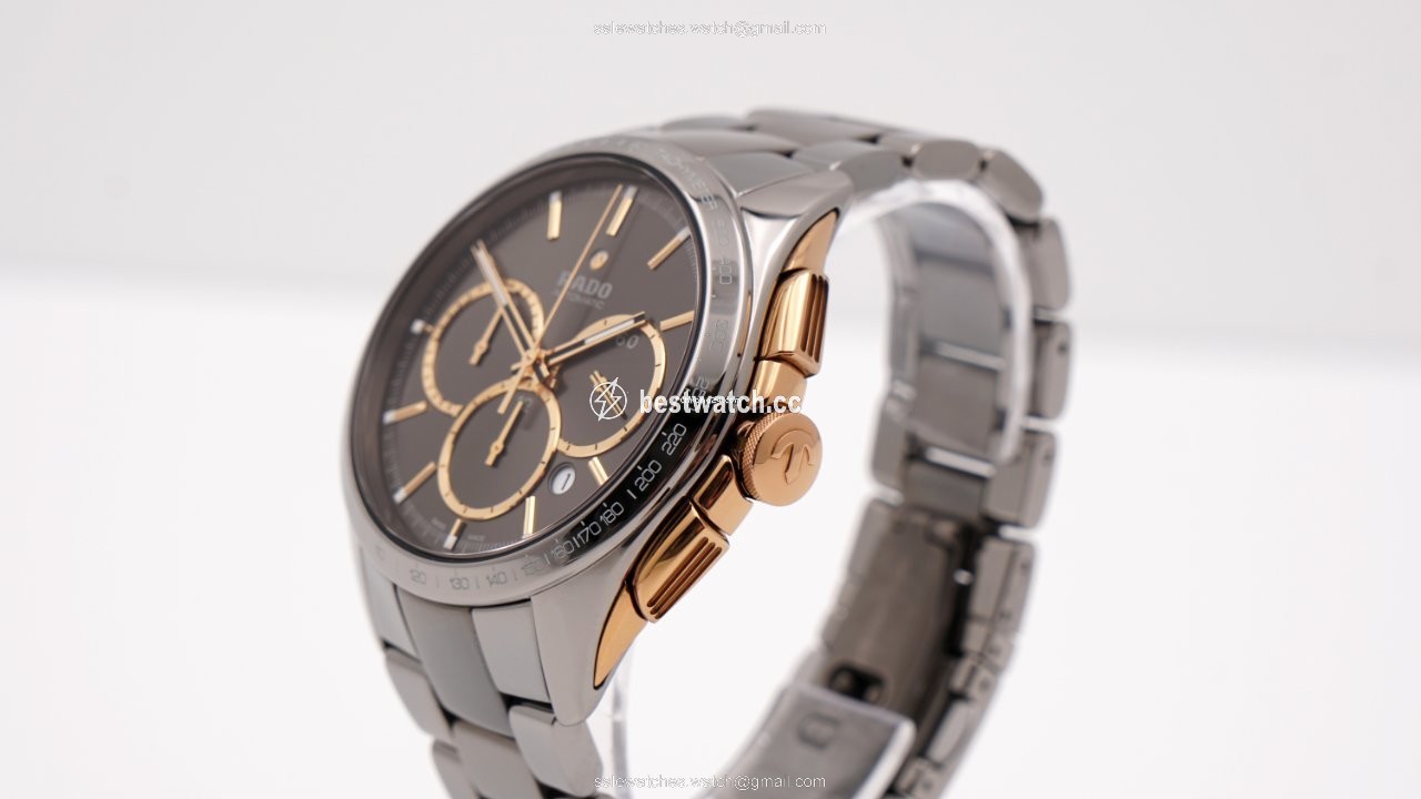IMG_9086 Rado HyperChrome Chronograph Mens watch Unisex Automatic Ceramic R32118102 3