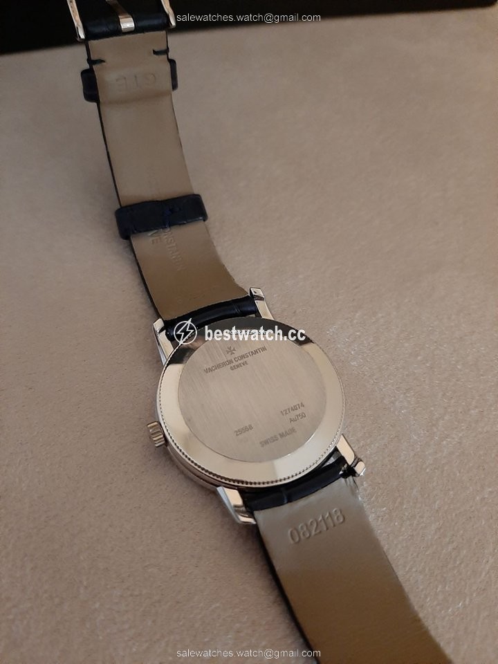 IMG_9086 Vacheron Constantin Patrimony Womens watch Quartz White gold 25558 000G-9758 3