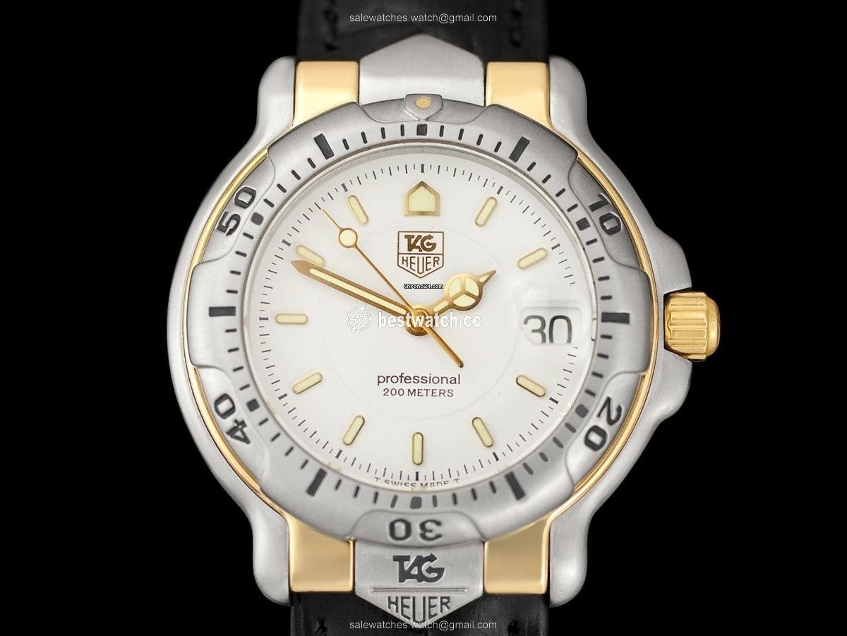 TAG Heuer 6000 Mens watch Unisex Quartz Gold Steel 8020ST 3