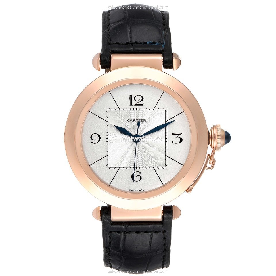 Cartier Pasha Mens watch Unisex Automatic Rose gold W3019351 3