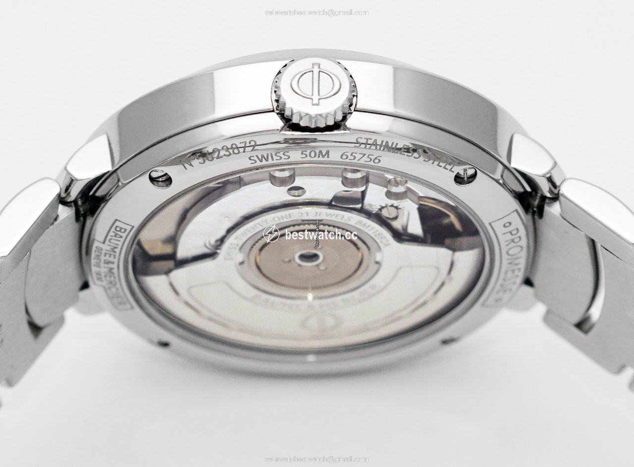 IMG_9086 Baume & Mercier Promesse Womens watch Automatic Steel M0A10162 3