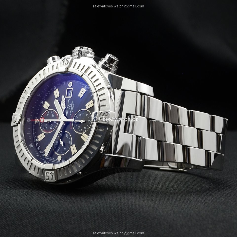 IMG_9086 Breitling Super Avenger Mens watch Unisex Automatic Steel A1337011 B907 135A 3