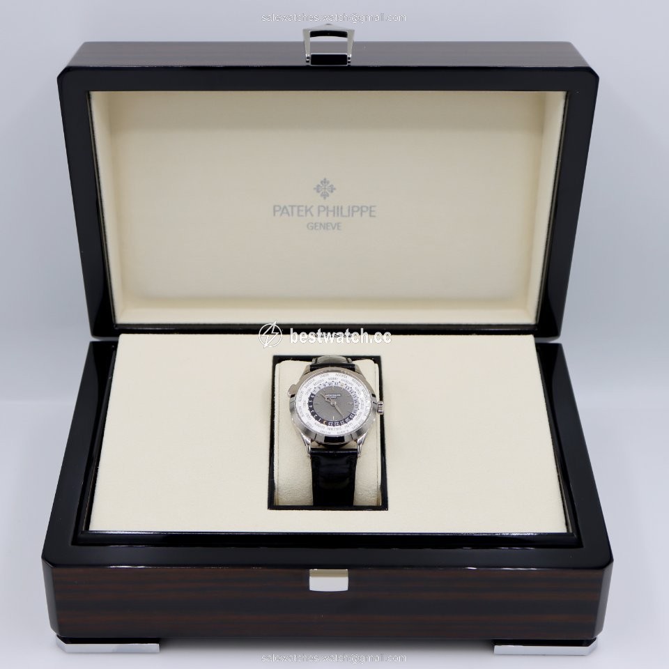 IMG_9086 Patek Philippe World Time Mens watch Unisex Automatic White gold 5230G-014 3