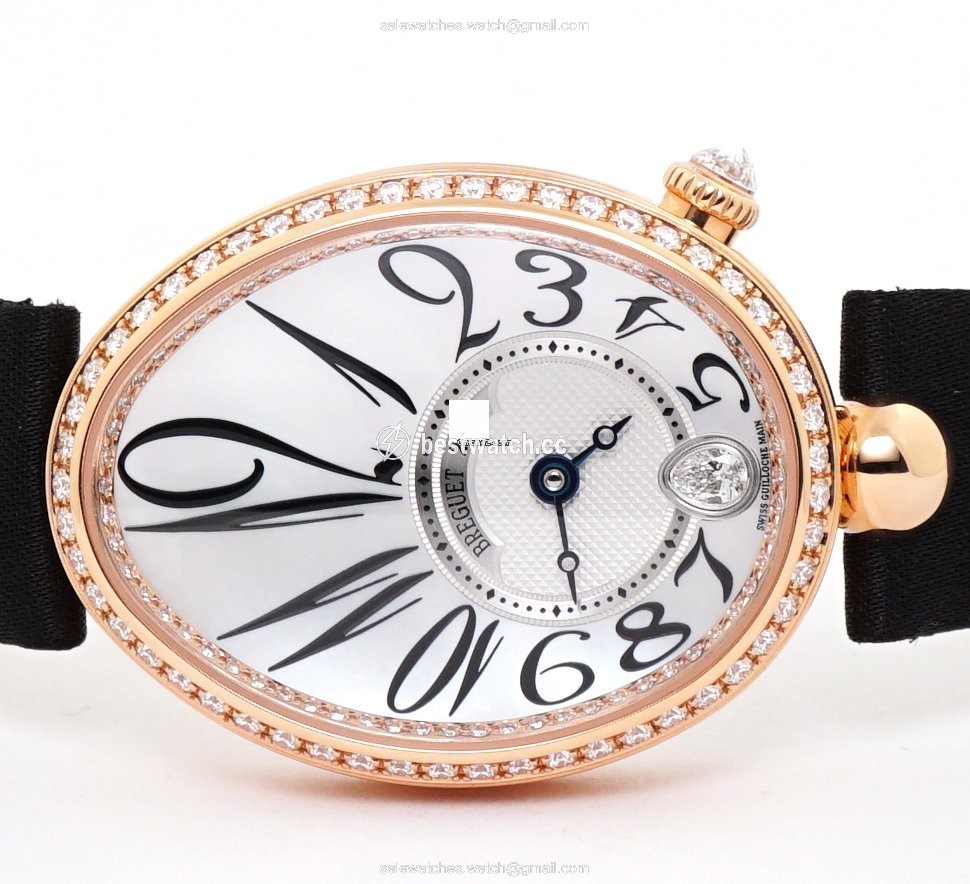 IMG_9086 Breguet Reine de Naples Womens watch Automatic Rose gold 8918BR 58 864 D00D 3