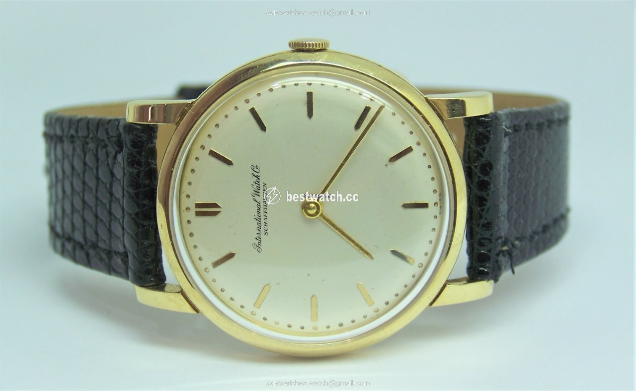 IMG_9086 IWC Mens watch Unisex Manual winding Yellow gold R1205 3