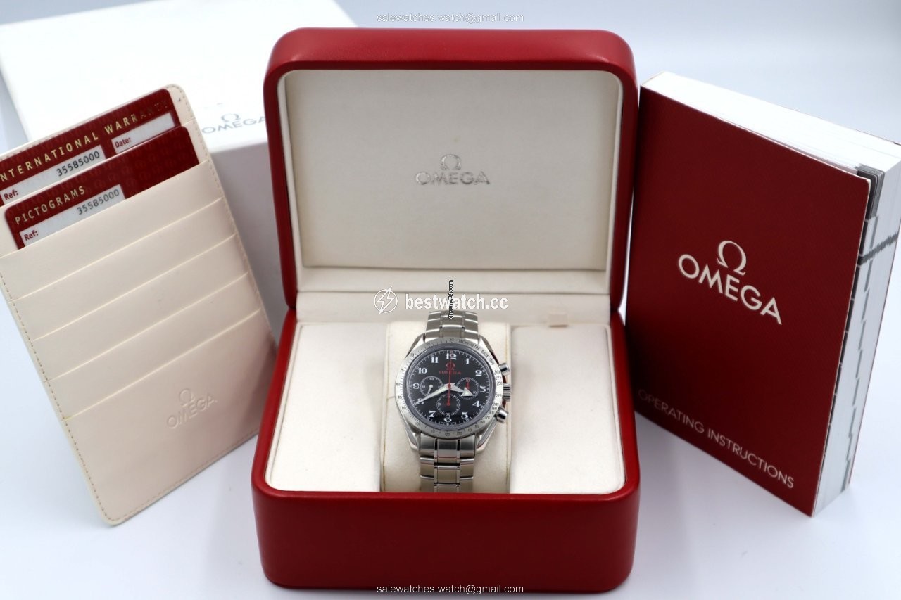 IMG_9086 Omega Speedmaster Broad Arrow Mens watch Unisex Automatic Steel 3558.50.00 3