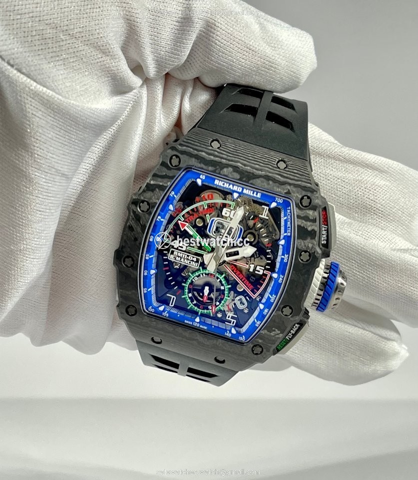 Richard Mille RM 011 Mens watch Unisex Automatic Carbon Richard Mille RM11-04 3
