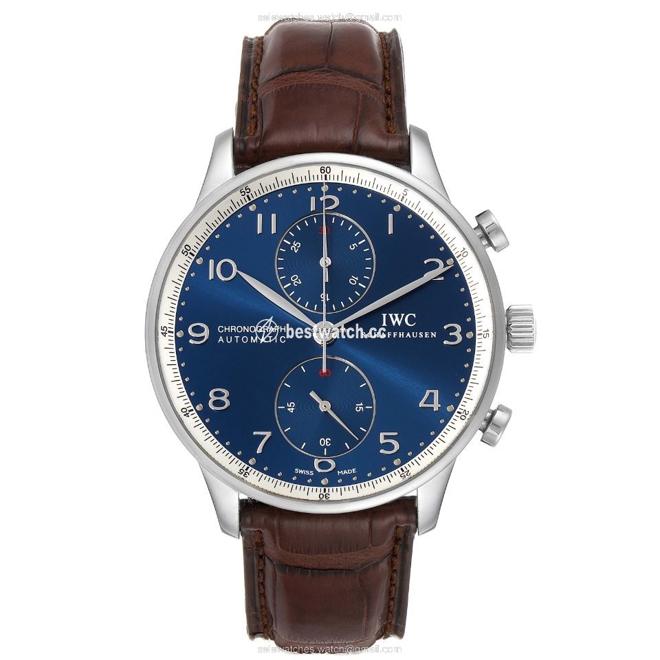 IMG_9086 IWC Portuguese Chronograph Mens watch Unisex Automatic Steel IW371432 3