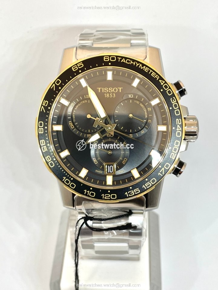 IMG_9086 Tissot Mens watch Unisex Quartz Gold Steel T125.617.21.051.00 3
