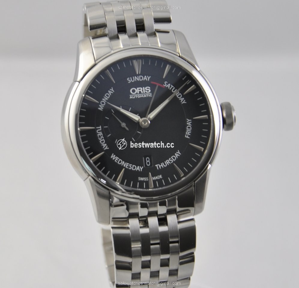 IMG_9086 Oris Artelier Small Second Mens watch Unisex Automatic Steel 01 745 7666 4054-07 8 23 77 3