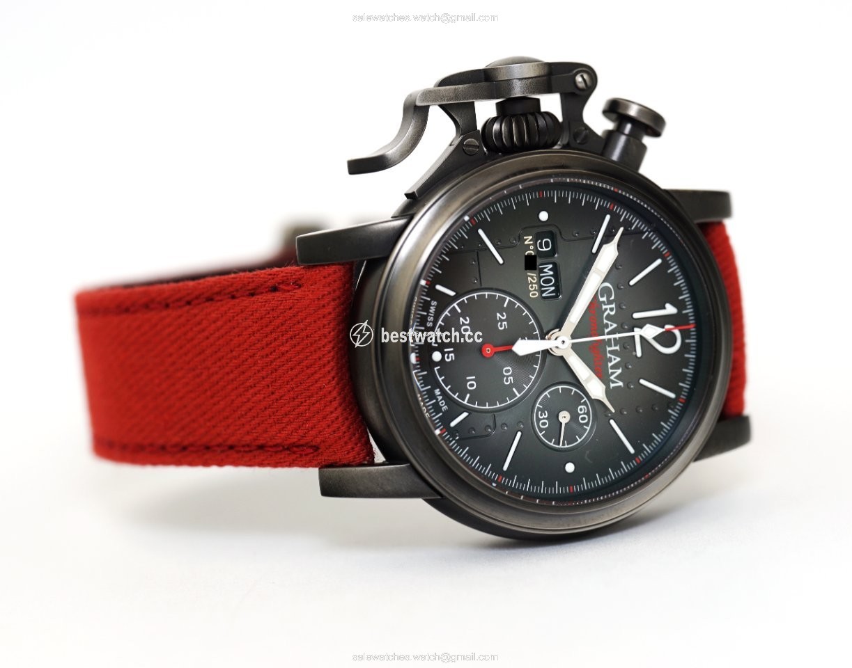 Graham Chronofighter Mens watch Unisex Automatic Steel 2CVAV.B17A 3