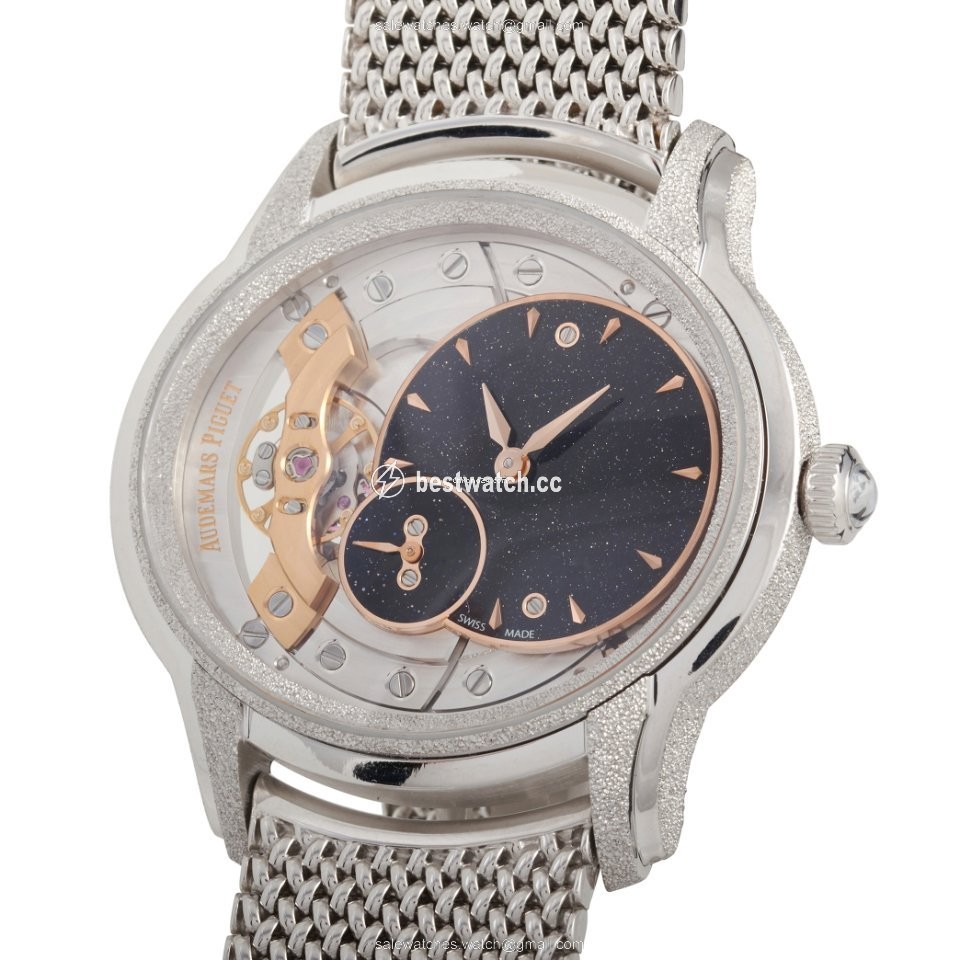 IMG_9086 Audemars Piguet Millenary Mens watch Unisex Manual winding White gold 77244BC.GG.1272BC.01 3