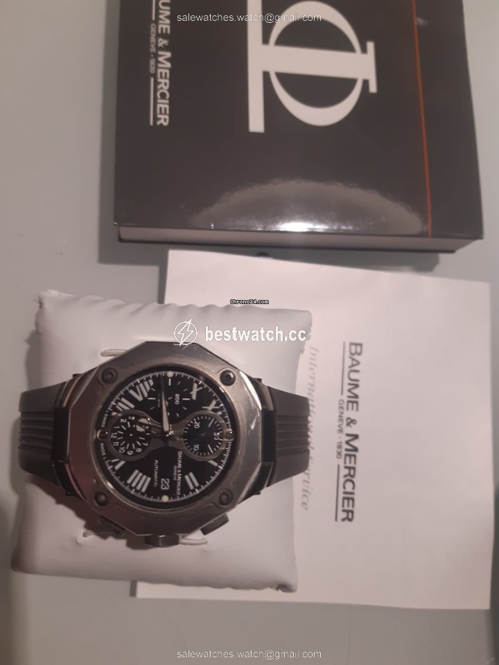 Baume & Mercier Riviera Mens watch Unisex Automatic Steel 65605 chrono xxl 3