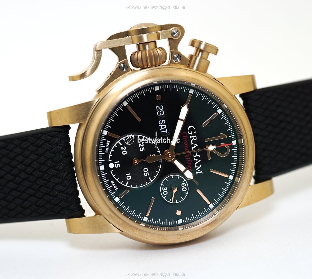 Graham Chronofighter Mens watch Unisex Automatic Bronze 2CVAK.B26A 3
