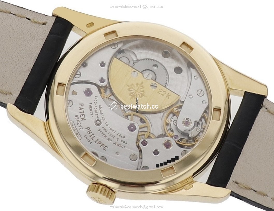 Patek Philippe Calatrava Mens watch Unisex Automatic Yellow gold 5000j 3