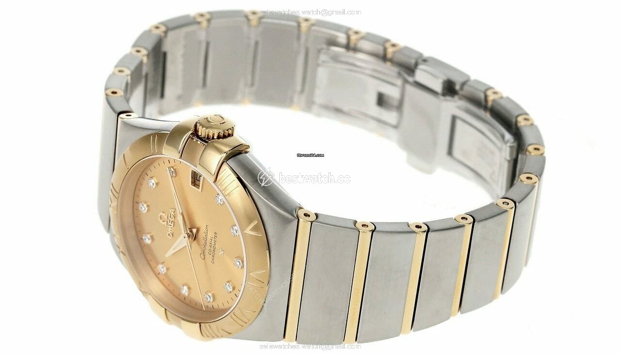 Omega Constellation Ladies Mens watch Unisex Automatic Steel 123.20.35.20.58.001  12320352058001 3