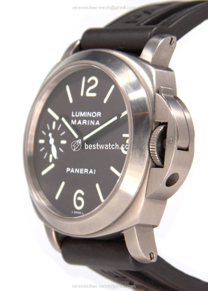 Panerai Luminor Marina Mens watch Unisex Manual winding Titanium PAM 00061 3