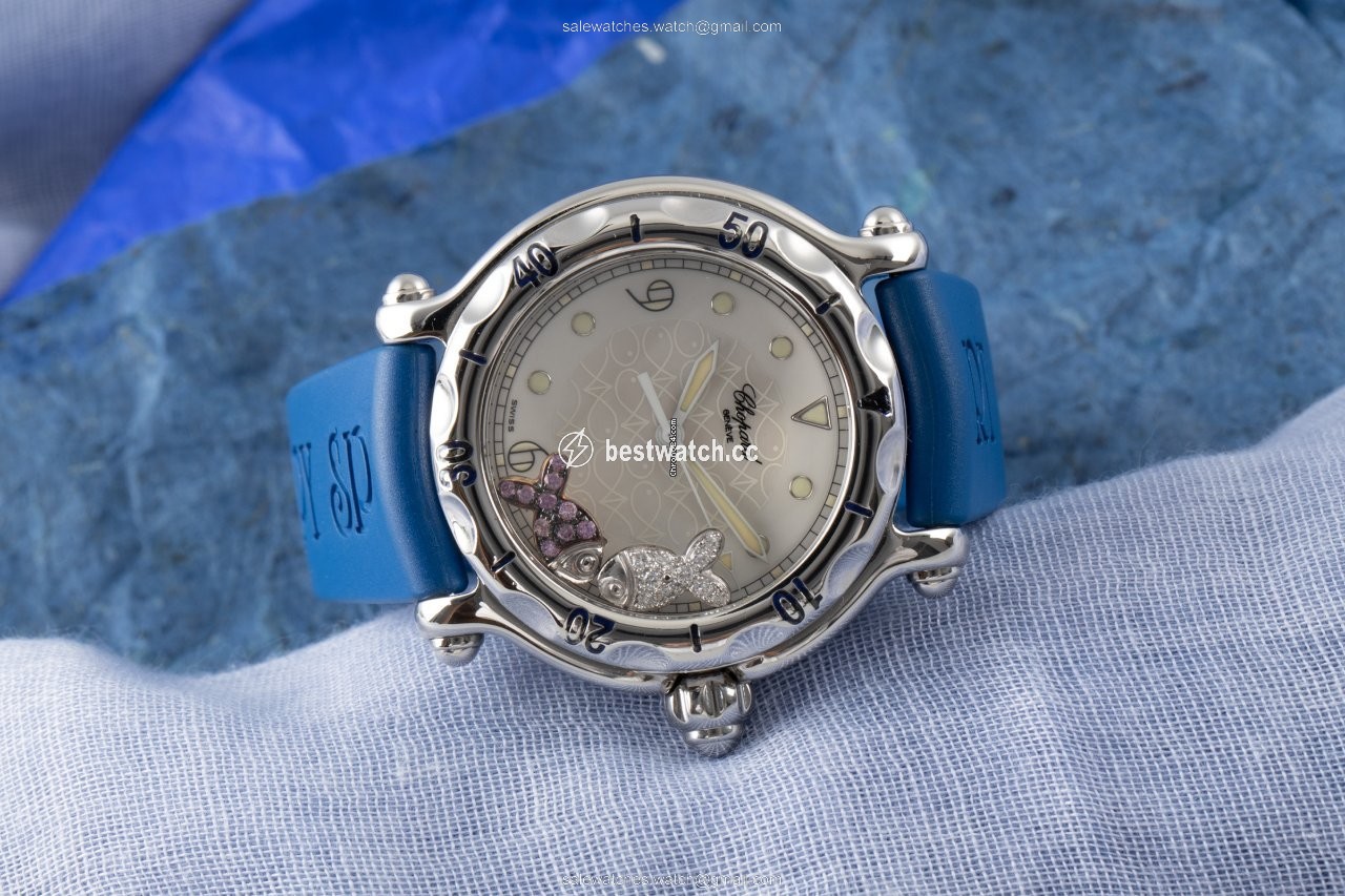 IMG_9086 Chopard Happy Sport Womens watch Quartz Steel 28 8347 8-403 3