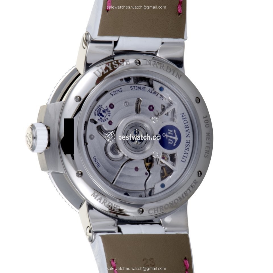 IMG_9086 Ulysse Nardin Marine Chronometer Manufacture Mens watch Unisex Automatic 1183-126B 470 3