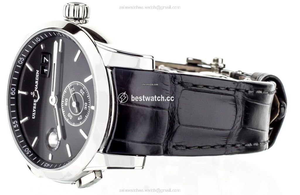 IMG_9086 Ulysse Nardin Dual Time Mens watch Unisex Automatic Steel 3343-126 92 3