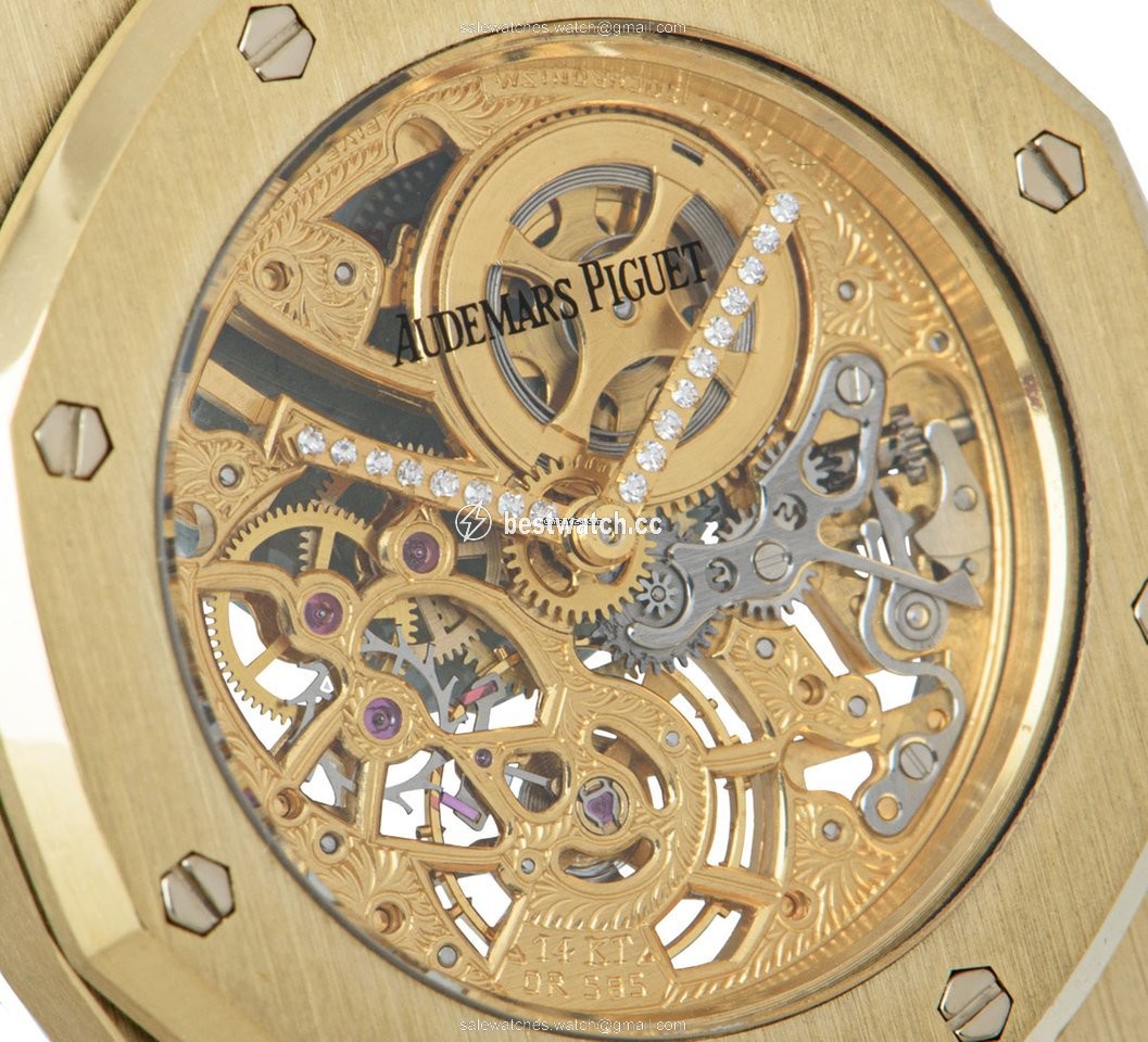 Audemars Piguet Royal Oak Mens watch Unisex Manual winding Yellow gold 14789BA 3