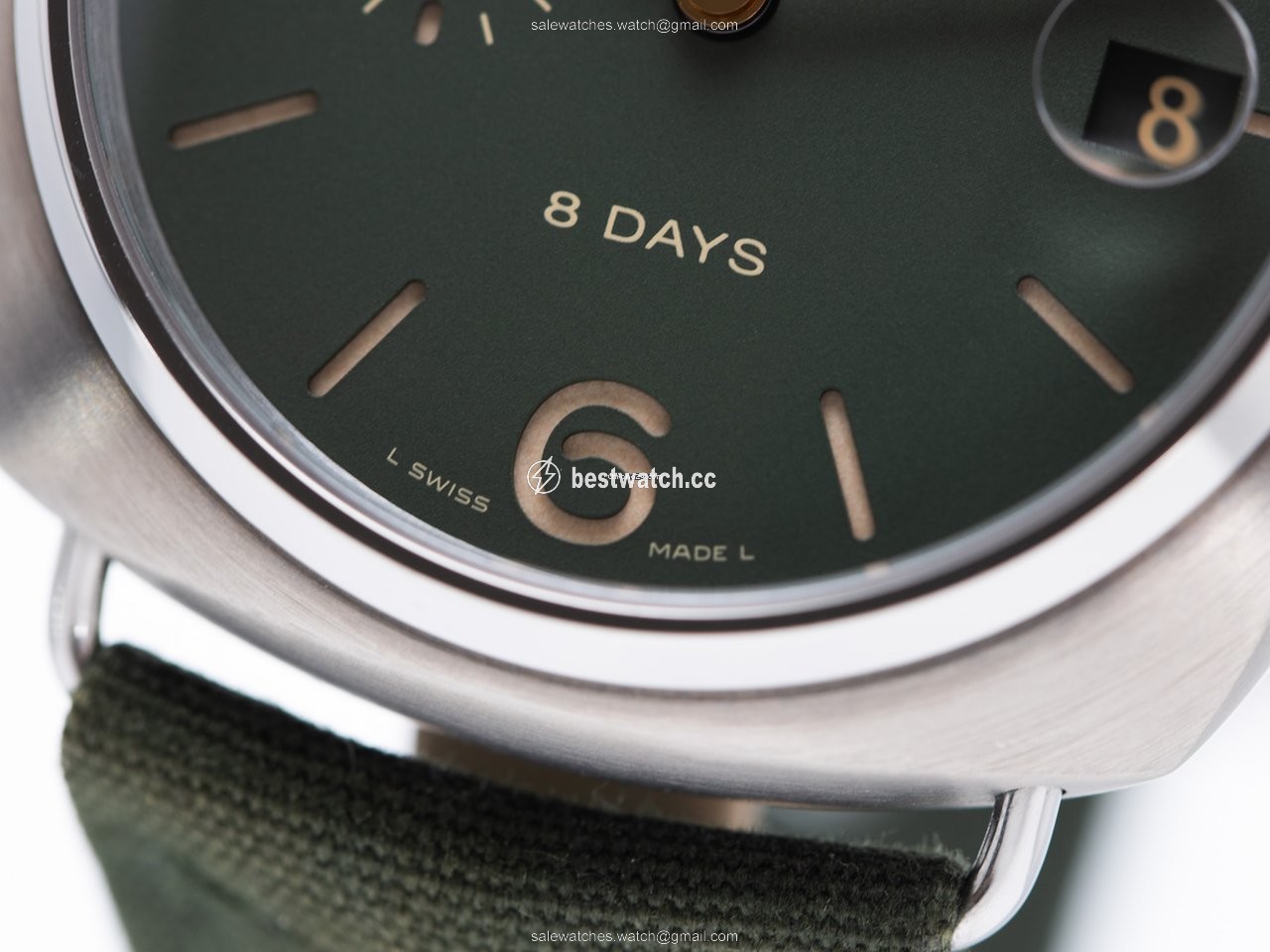IMG_9086 Panerai Radiomir 8 Days Mens watch Unisex Manual winding Titanium PAM00735 3