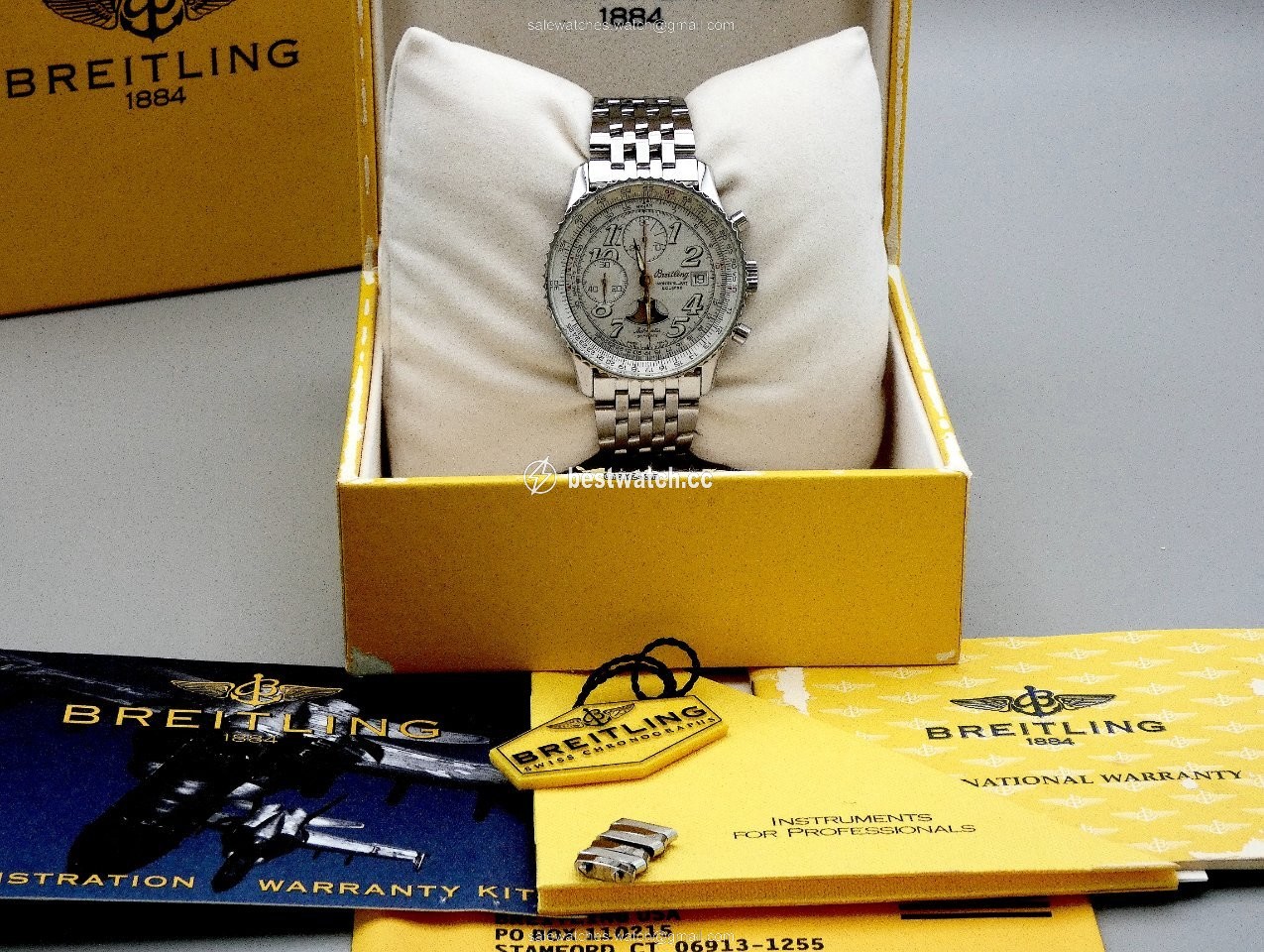 IMG_9086 Breitling Montbrillant Mens watch Unisex Automatic Steel A43030 3