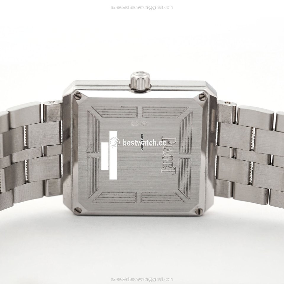 IMG_9086 Piaget Protocole Mens watch Unisex Quartz White gold 84154 M601D 3
