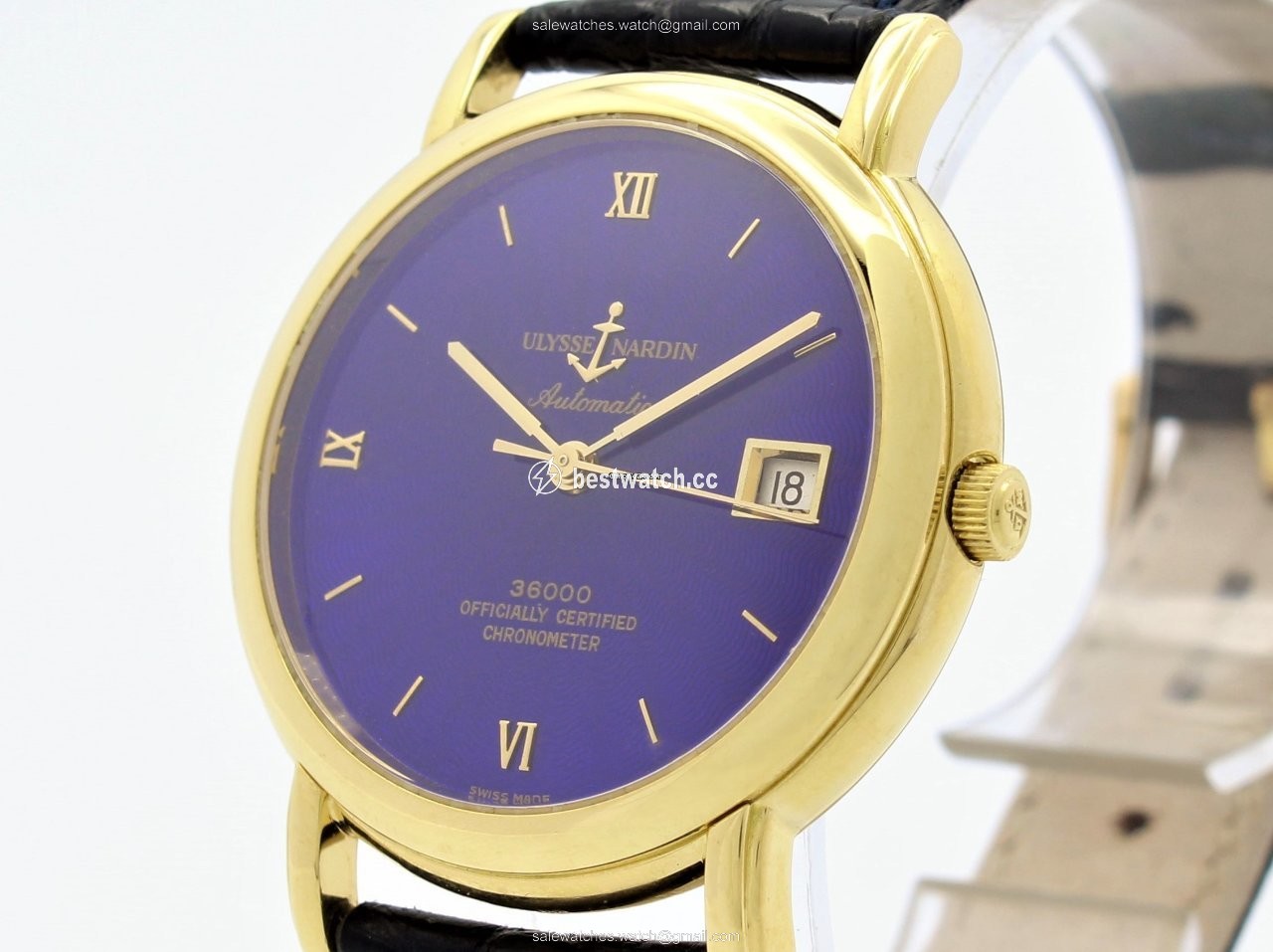 Ulysse Nardin San Marco Mens watch Unisex Automatic Yellow gold 117-22 3
