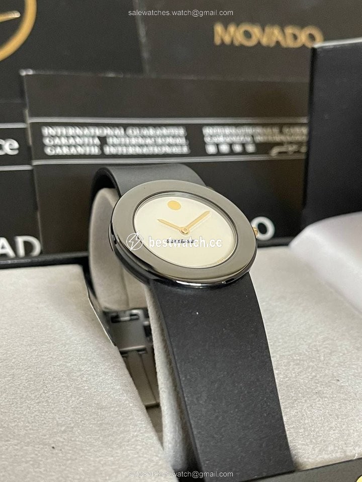 IMG_9086 Movado Museum Mens watch Unisex Quartz Steel Ref. 87-49-871-1A - S n.51738 3