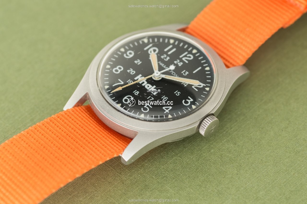IMG_9086 Hamilton Khaki Field Mens watch Unisex Manual winding Steel 921980 3