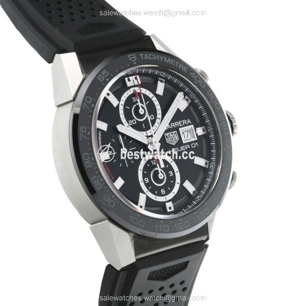 IMG_9086 TAG Heuer Carrera Calibre HEUER 01 Automatic Steel CAR201Z.FT6046 3