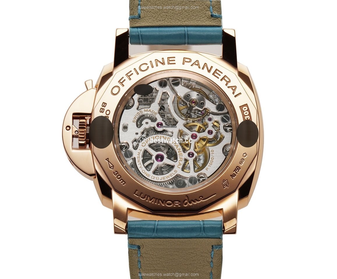 IMG_9086 Panerai Luminor Due Manual winding Rose gold PAM 00741 3