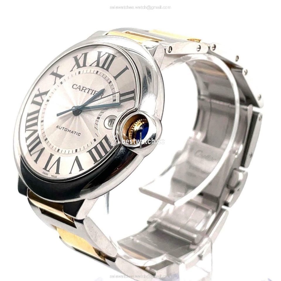 Cartier Ballon Bleu 42mm Mens watch Unisex Automatic W2BB0022 3