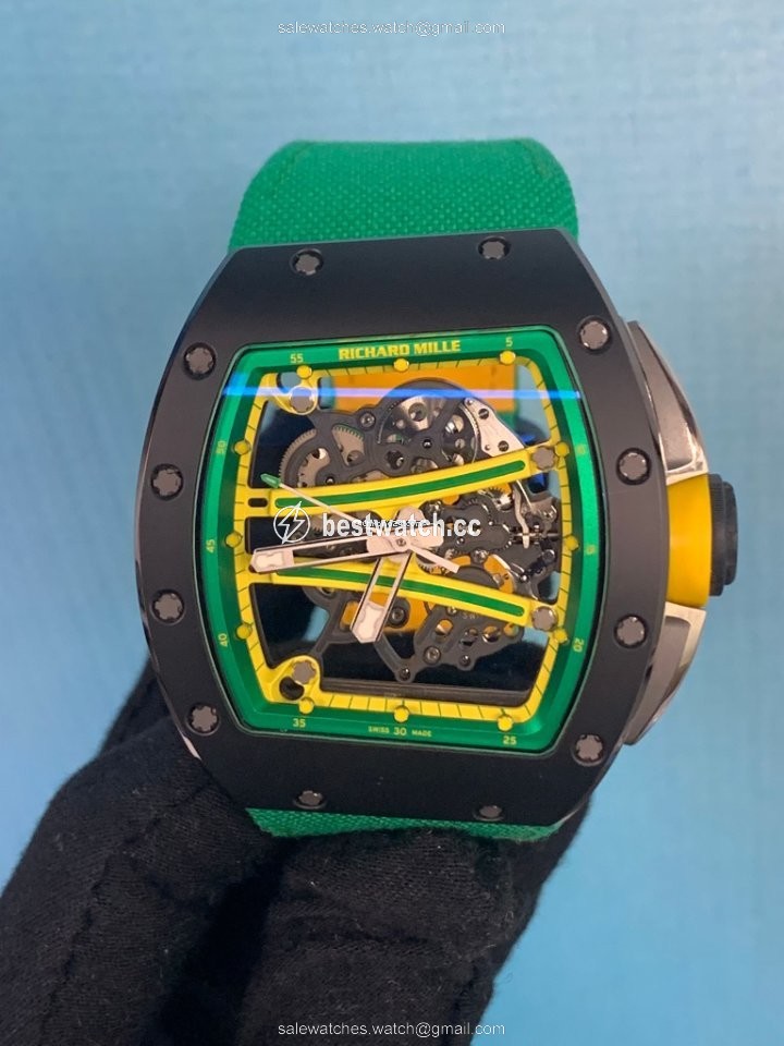 Richard Mille RM 061 Mens watch Unisex Ceramic RM 61-01 YOHAN BLAKE 3