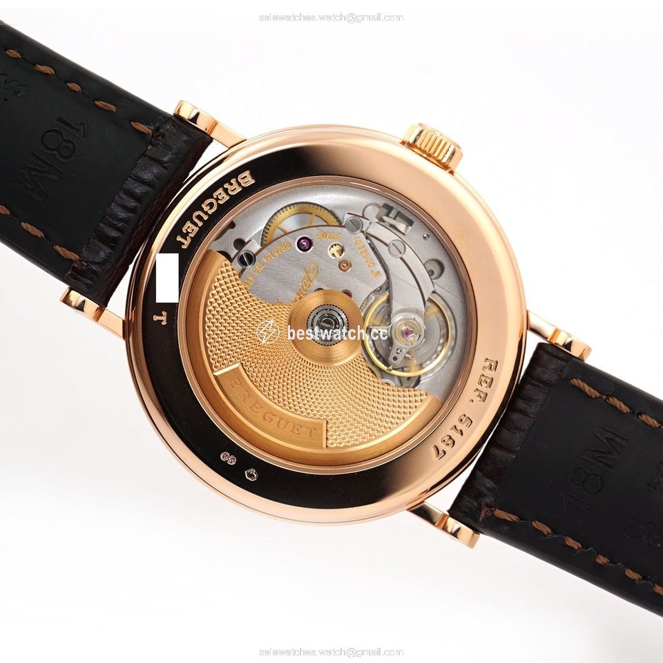 IMG_9086 Breguet Classique Mens watch Unisex Automatic Rose gold 5187BR 15 986 3