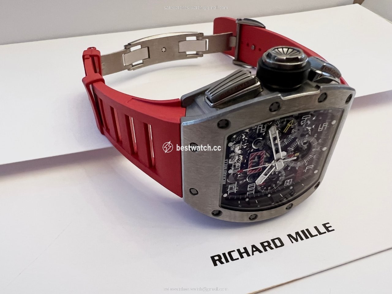 Richard Mille RM 011 Mens watch Unisex Automatic Titanium RM11 Chronograph 3
